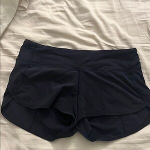 lululemon athletica Women's Navy Speed Up 2.5 Shorts